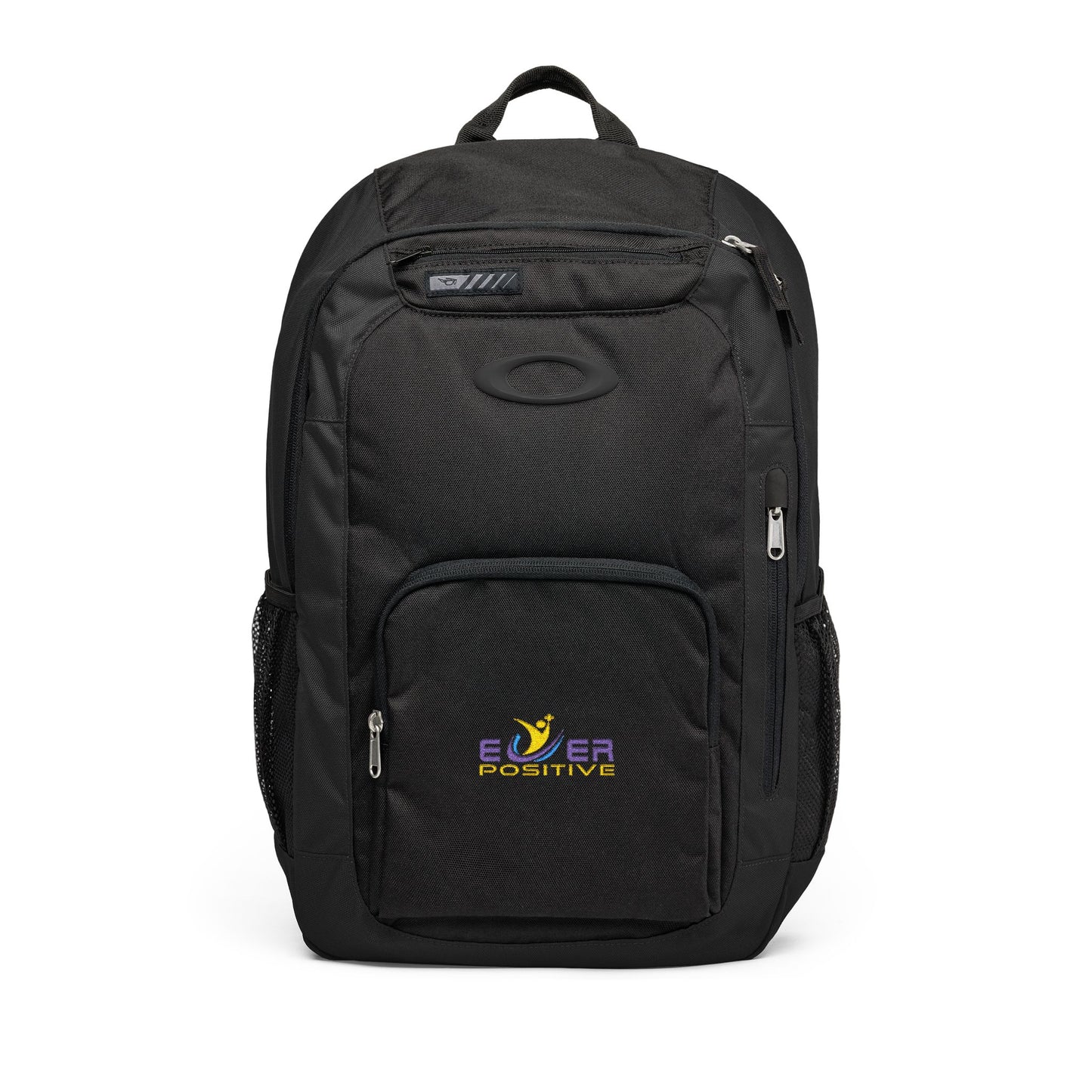 Positive Vibes Embroidered Backpack