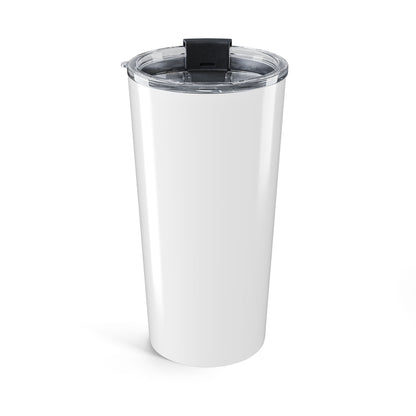 Abstract Joy Logo Tumbler 20oz | Colorful Faith Symbol, Swirl Design